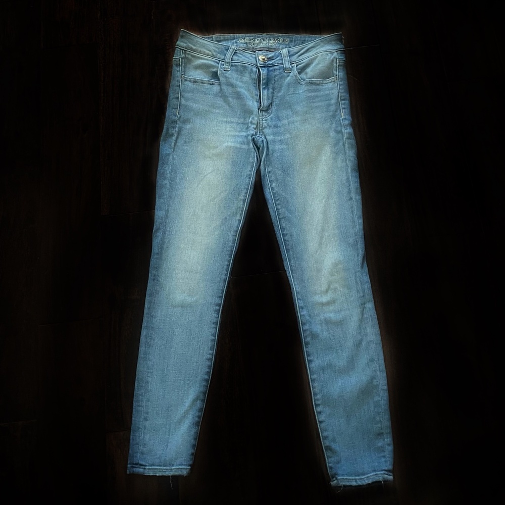 American Eagle Women’s Blue Jean Jeggings